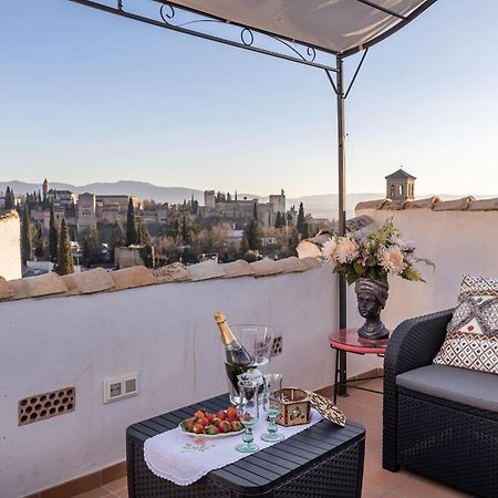 グラナダ Luxury Alhambra Penthouse Collection Sacromonteヴィラ エクステリア 写真