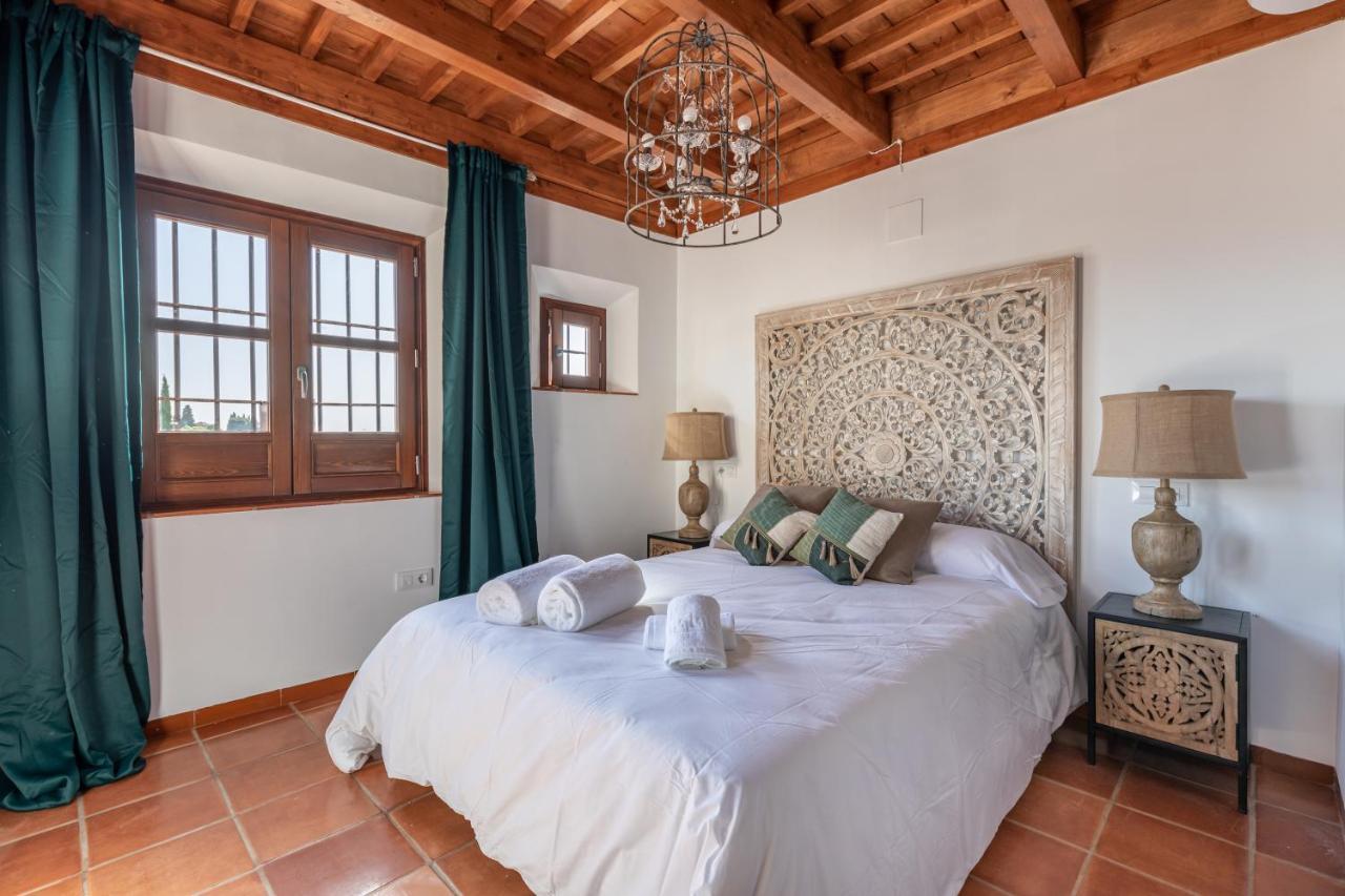 グラナダ Luxury Alhambra Penthouse Collection Sacromonteヴィラ エクステリア 写真