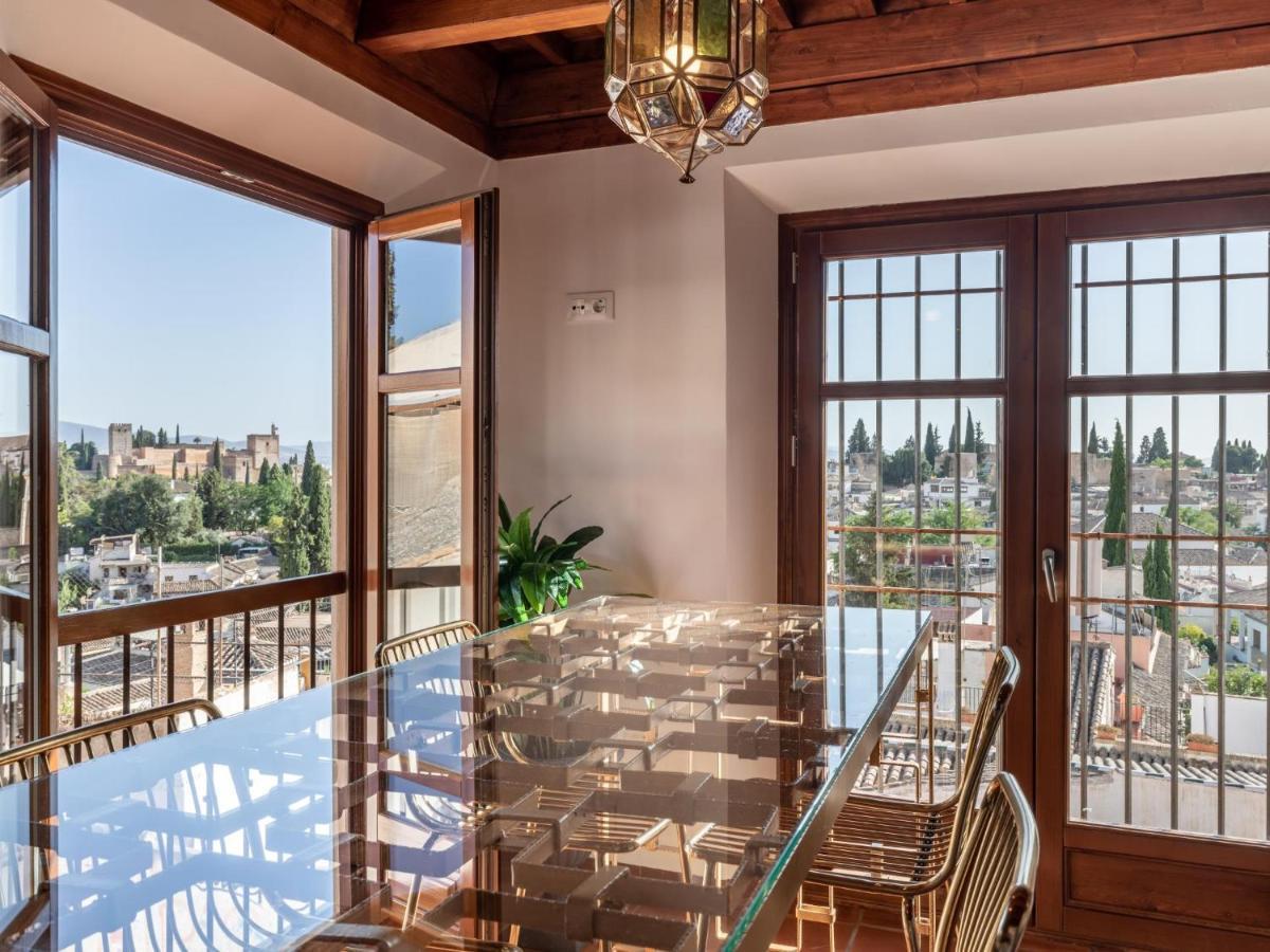 グラナダ Luxury Alhambra Penthouse Collection Sacromonteヴィラ エクステリア 写真