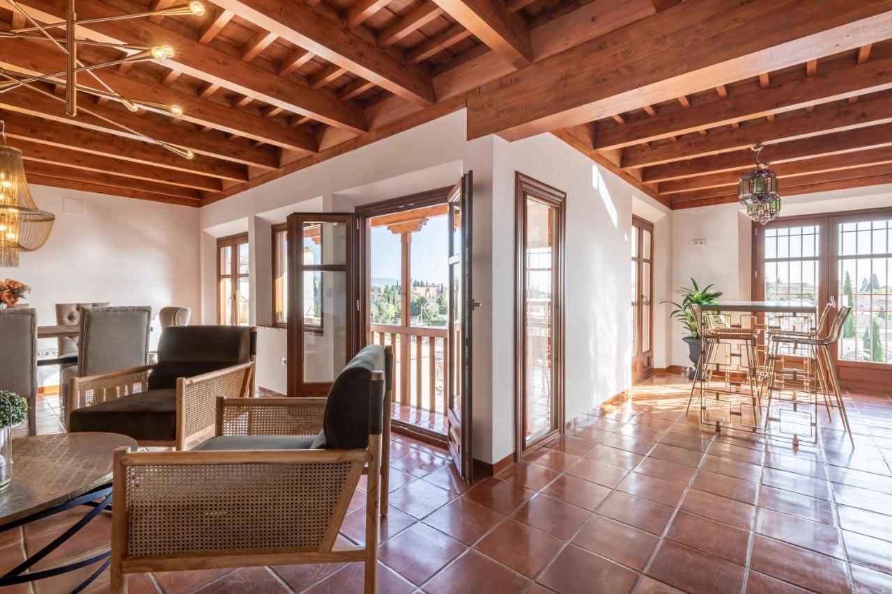 グラナダ Luxury Alhambra Penthouse Collection Sacromonteヴィラ エクステリア 写真
