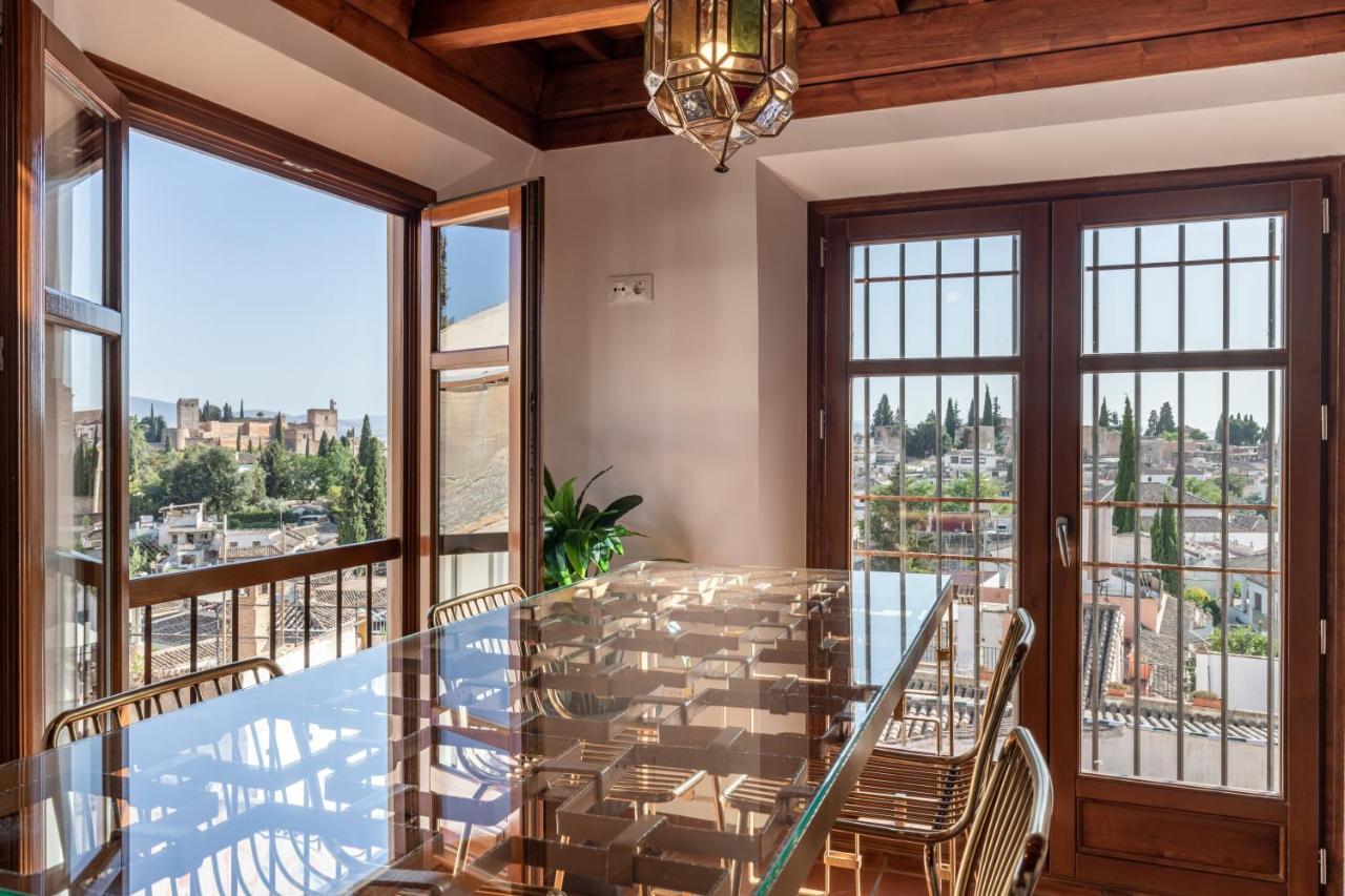 グラナダ Luxury Alhambra Penthouse Collection Sacromonteヴィラ エクステリア 写真