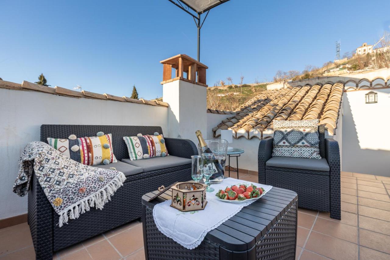 グラナダ Luxury Alhambra Penthouse Collection Sacromonteヴィラ エクステリア 写真