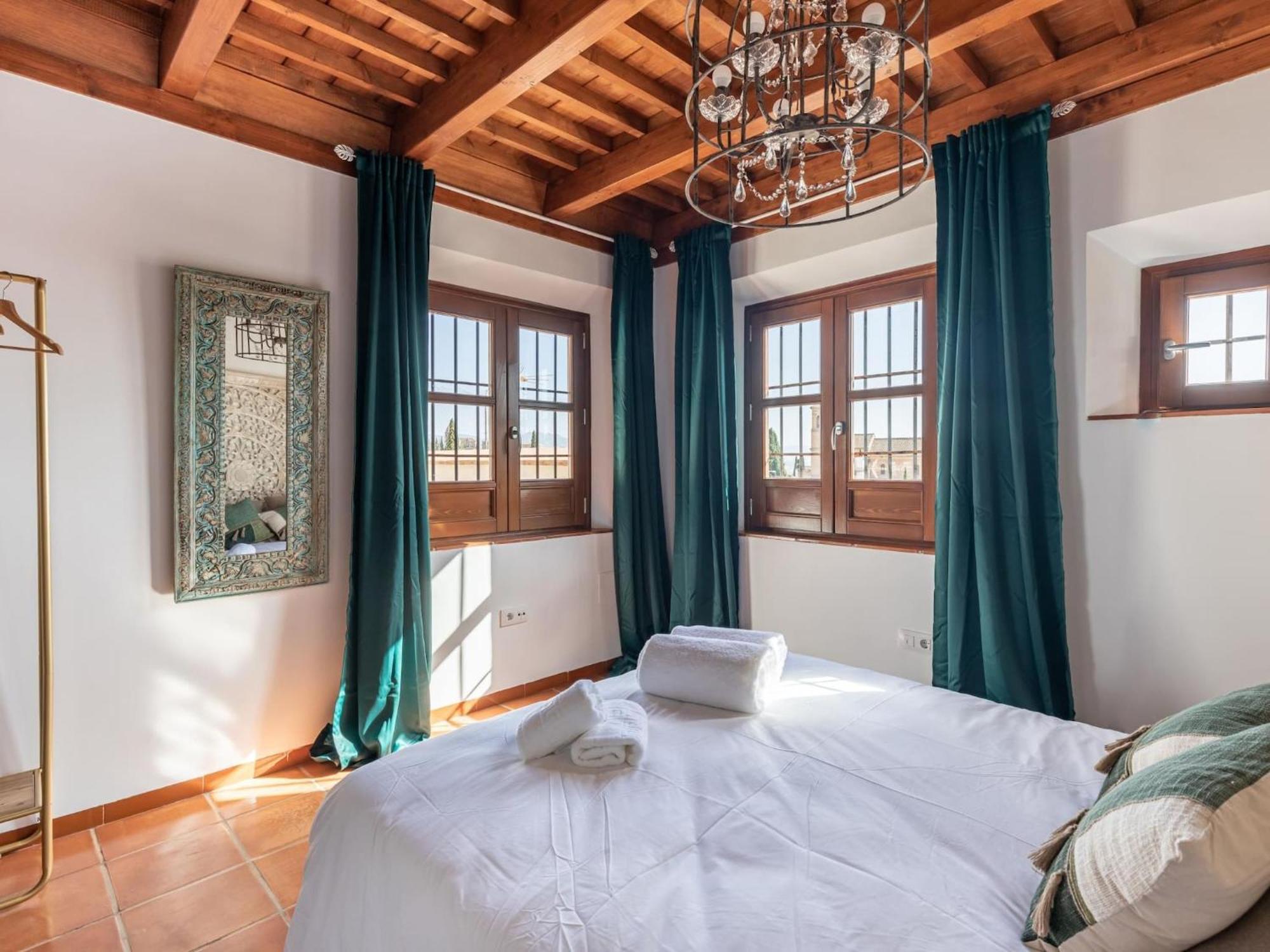 グラナダ Luxury Alhambra Penthouse Collection Sacromonteヴィラ エクステリア 写真