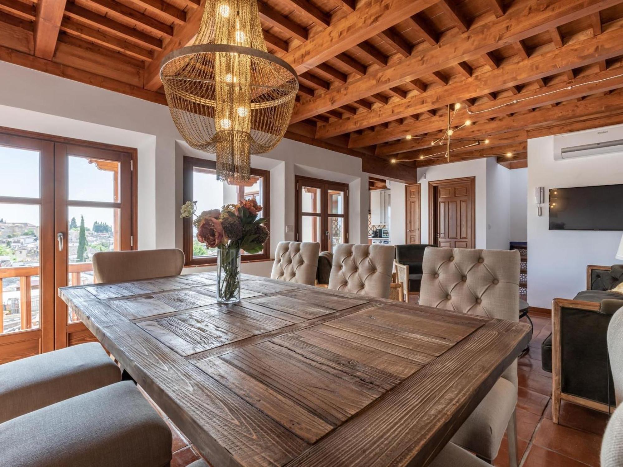 グラナダ Luxury Alhambra Penthouse Collection Sacromonteヴィラ エクステリア 写真