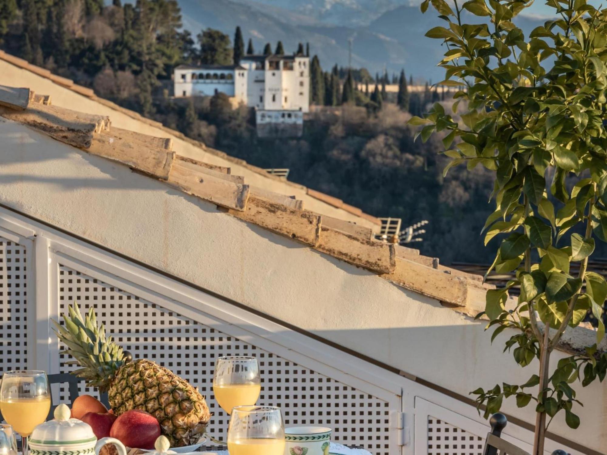グラナダ Luxury Alhambra Penthouse Collection Sacromonteヴィラ エクステリア 写真