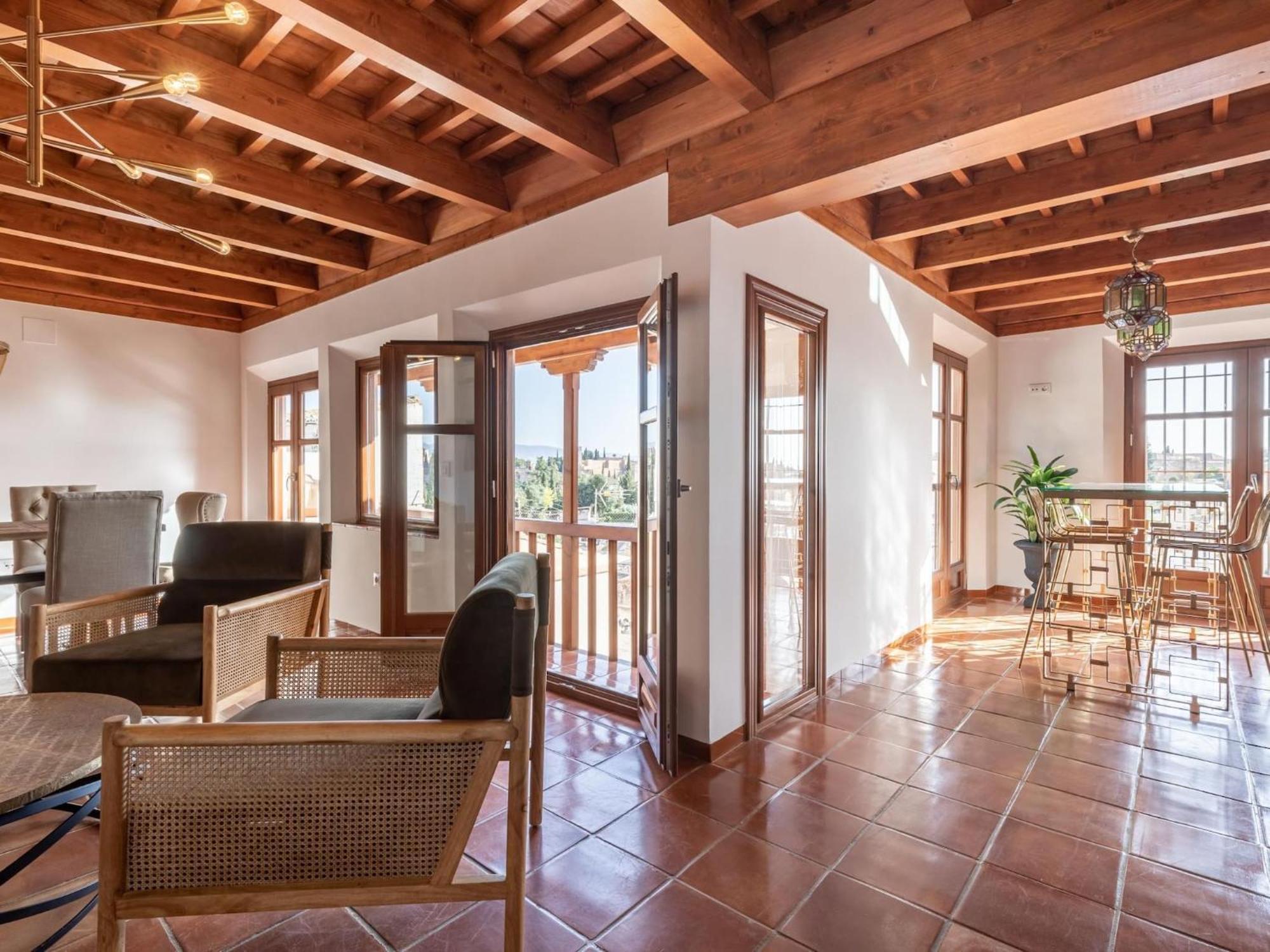 グラナダ Luxury Alhambra Penthouse Collection Sacromonteヴィラ エクステリア 写真